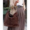 MAZZINI TMAVĚ HNĚDÁ SHOPPER KABELKA (Velikost ONE SIZE)