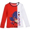 LADYBUG BÍLO-ČERVENÉ DÍVČÍ TRIČKO (Velikost 104)