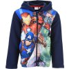 MARVEL - AVENGERS TMAVĚ MODRÁ CHLAPECKÁ MIKINA (Velikost 104)