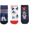 TROJBALENÍ PONOŽEK PRO MIMINKA MICKEY MOUSE - MODRÁ/BÍLÁ/MODRÁ (Velikost 68/80)