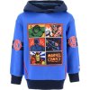 MODRÁ CHLAPECKÁ MIKINA S MOTIVY AVENGERS (Velikost 104)