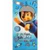 MODRÁ DĚTSKÁ OSUŠKA PAW PATROL 70 X 140 CM (Velikost ONE SIZE)