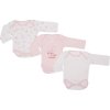 NURSERY 3-DÍLNÝ KOJENECKÝ RŮŽOVÝ SET (Velikost 56/62)