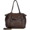 MARCO MAZZINI KÁVOVĚ HNĚDÁ KOŽENÁ KABELKA (Velikost ONE SIZE)