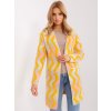 ŽLUTÝ VZOROVANÝ KARDIGAN (Velikost ONE SIZE)