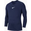 TMAVĚ MODRÉ TRIČKO NIKE DRY PARK FIRST LAYER LONGSLEEVE (Velikost L)