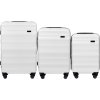 BÍLÁ SADA CESTOVNÍCH KUFRŮ (Velikost Sada kufrů)