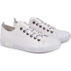 BÍLÉ PÁNSKÉ KOŽENÉ TENISKY BIG STAR (Velikost 40)