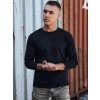 TMAVĚ MODRÉ PÁNSKÉ BASIC TRIČKO S DLOUHÝM RUKÁVEM (Velikost S)