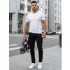 PÁNSKÉ SLIM FIT DŽÍNY ČERNÉ (Velikost 30)