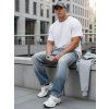 PÁNSKÉ BAGGY JEANS DŽÍNY MODRÉ (Velikost 29)