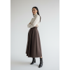DÁMSKÁ MIDI SUKNĚ S PÁSKEM (Velikost S)