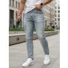 PÁNSKÉ DŽÍNY SLIM FIT SVĚTLE MODRÉ (Velikost 29)