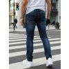 PÁNSKÉ DŽÍNY SLIM FIT GRANÁTOVÉ (Velikost 32)