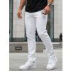 PÁNSKÉ DŽÍNY SLIM FIT BÍLÉ (Velikost 30)