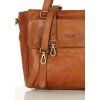 MARCO MAZZINI CAMEL KOŽENÁ SHOPPER KABELKA (Velikost ONE SIZE)