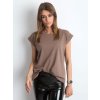 DÁMSKÉ HNĚDÉ TRIČKO (Velikost XS)