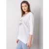 BÍLÉ DÁMSKÉ TRIČKO LUXURY (Velikost ONE SIZE)
