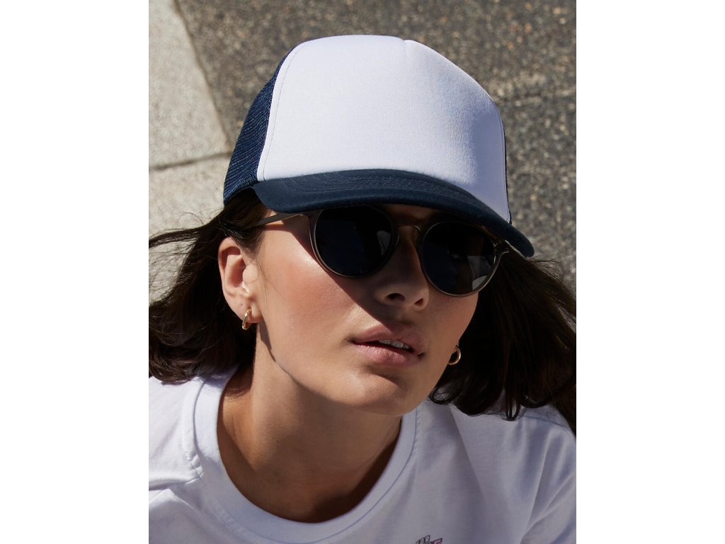 Šiltovka Vintage Snapback Trucker (Farba Čierna/Biela)