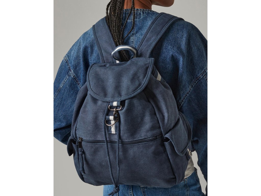 Plecniak Vintage Canvas (Farba Čierna)