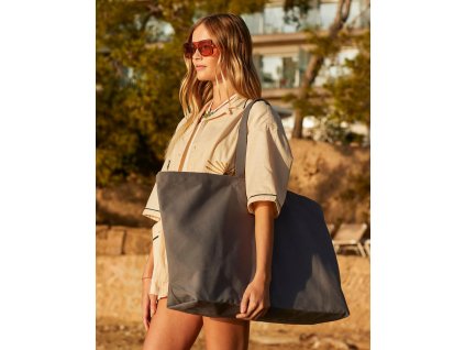 Taška Oversized Canvas Tote Bag (Farba Natural)
