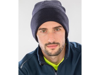 Čiapka Recycled Woolly Ski (Farba Čierna)