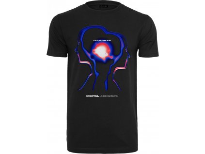 Pánske tričko Digital Underground (Farba black, Veľkosť 3XL)