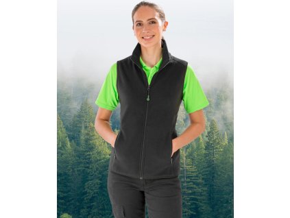 Vesta Recycled Fleece Polarthermic Bodywarmer (Farba Čierna, Veľkosť XS)