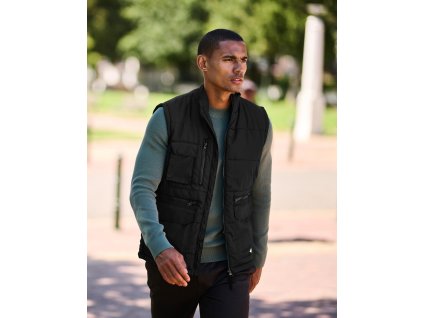 Vesta Steller Multi-Zip Bodywarmer (Farba Čierna, Veľkosť S)