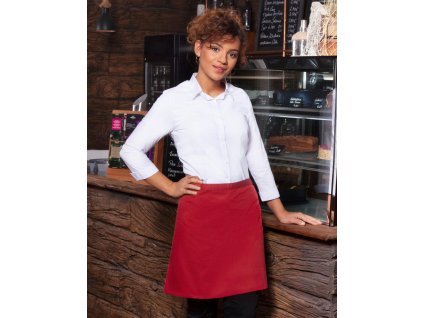 Zástera Waist Apron Basic 70 x 55 cm (Farba Biela)