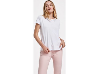 Dámske tričko s krátkym rukávom CIES (Veľkosť S, Farba WHITE)