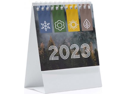 Stolný kalendár - DEAN (Farba Biela, Veľkosť ONE SIZE ADULT)