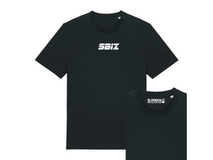 Unisex tričko SBiZ, čierna