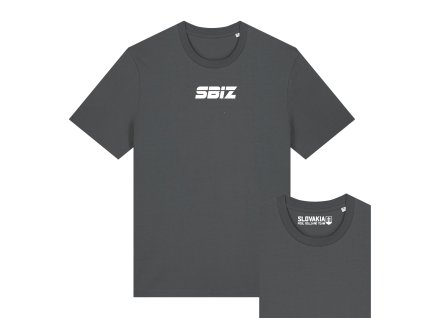 Unisex tričko SBiZ, sivá