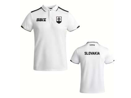 Dámska polokošeľa SBiZ, biela