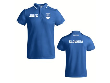 Dámska polokošeľa SBiZ, modrá