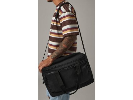 Recyklovaná veľká chladiaca taška cez rameno (Farba Čierna)