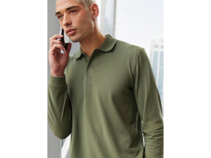 Polokošeľa s dlhými rukávmi My Polo 180 LSL (Farba Biela, Veľkosť S)