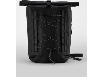 Vodeodolný Roll-Top ruksak na bicykel (Farba Čierna)