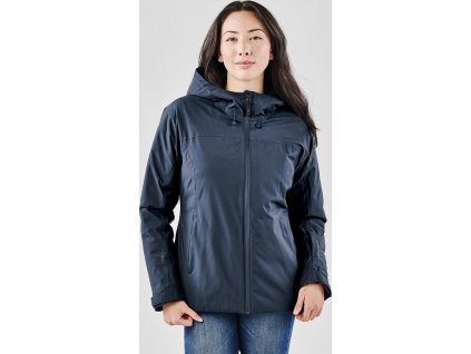 Dámska bunda Nostromo Thermal Shell (Veľkosť XS, Farba Čierna/Tmavo sivá)