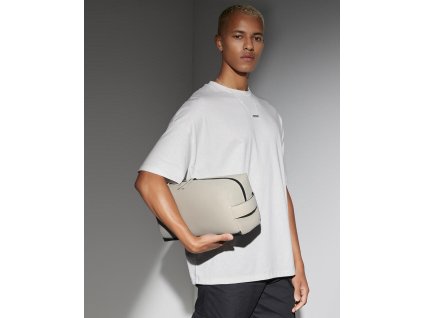 Matná PU taška na topánky/doplnky (Farba Čierna)