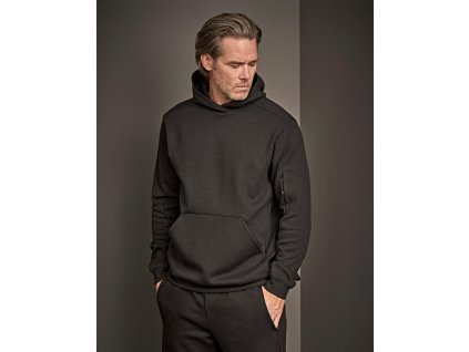 Mikina s kapucňou Athletic (Farba Čierna, Veľkosť XS)