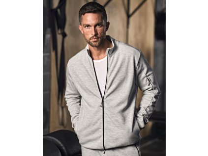 Mikina so zipsom Athletic (Farba Čierna, Veľkosť XS)