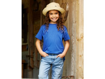 Detské tričko Iconic 195 T (Farba Biela, Veľkosť 104 cm)