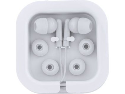 Slúchadlá v puzdre AOKI (Veľkosť Uni, Farba Biela)