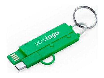 Kľúčenka s nabíjačkou CRUX (Veľkosť Uni, Farba Biela)