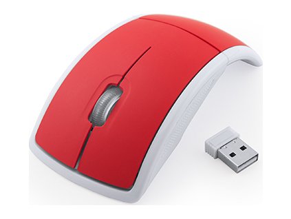 Bezdrôtová myš JERRY (Veľkosť Uni, Farba Biela)