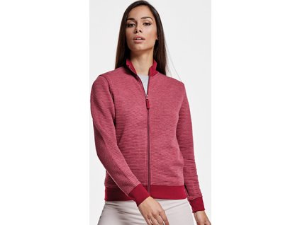 Dámska mikina JANGA, viac farieb (Veľkosť S, Farba Ebenová melírová/Čierna)