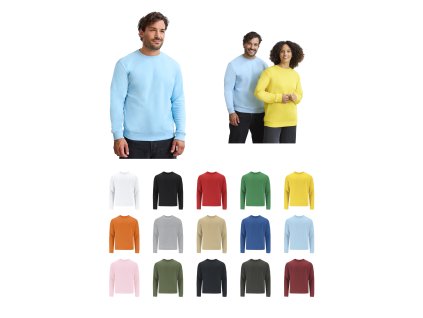 Pánska mikina bez kapucne