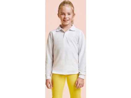 Detská polokošeľa s dlhým rukávom CARPE CHILD, viac farieb (Veľkosť 1/2 roky, Farba WHITE)